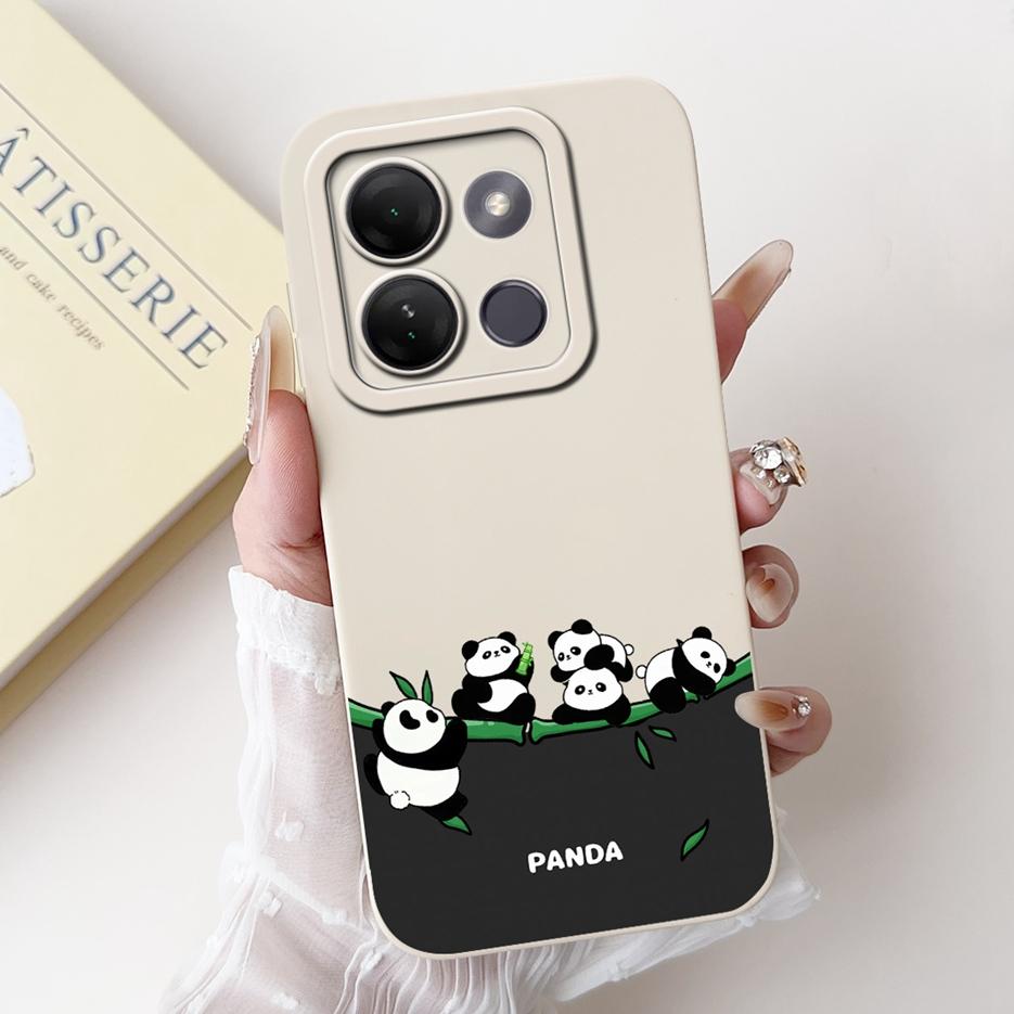 For Infinix Smart 7 HD Case X6516 Cute Funny Cartoon Cover Soft TPU Phone Case For Infinix Smart 7 Plus Smart7 X6515 Fundas Capa