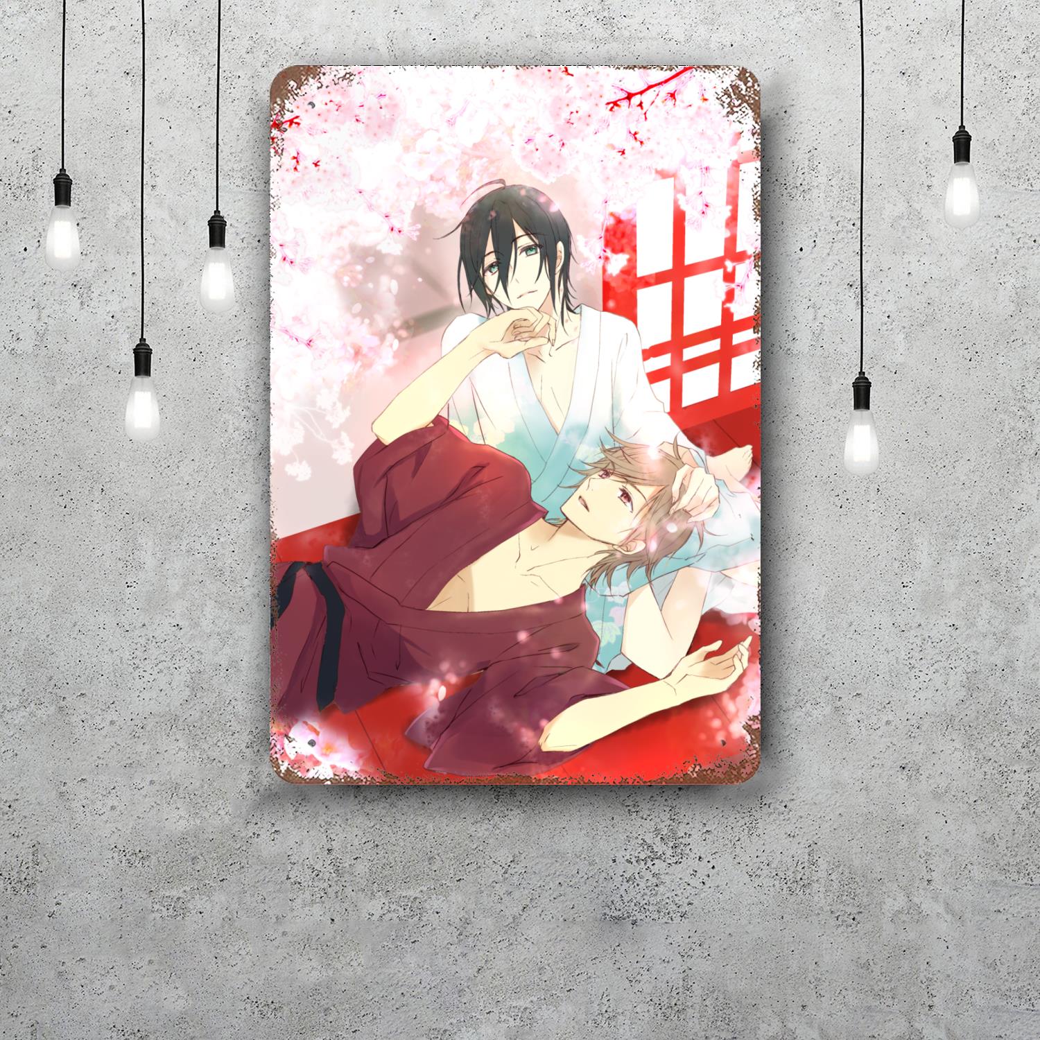

shinsekai yori online cartoon Decor Poster Tin Sign Metal Sign Decorative Plaque for Pub Bar Man Cave Club Wall Decoration 20x30cm（7.8x11.8inch）
