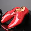 Mode Spitz Retro Britische Business Casual Schuhe Mann Mode Neu Designer Frühling Herbst Koreanisches Lackleder Große Größe Schuhe für Männer