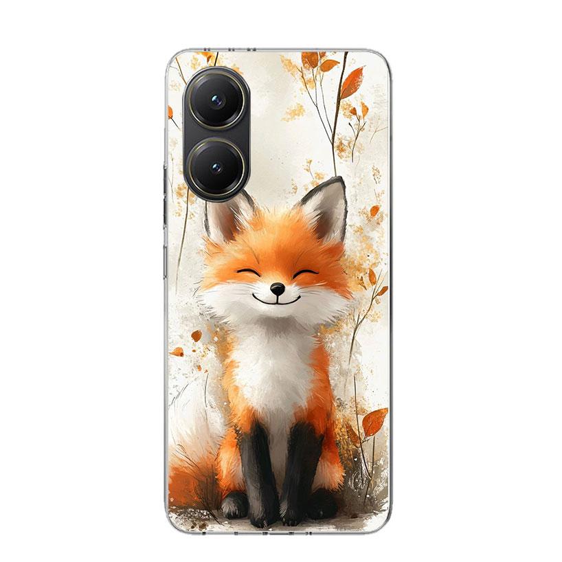 Tier Fuchs Handyhülle Für Xiaomi Poco X7 X6 X5 Pro F7 Ultra Redmi 15C 15 13 13C 12 12C 10 10A 10C 9 9A 9C 9T Hülle Poco X7 X6 X5