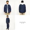 Prison Blues Denim Yard Rigid Custom Red Fox Size L Coat, Blue, Stitch, [Used]