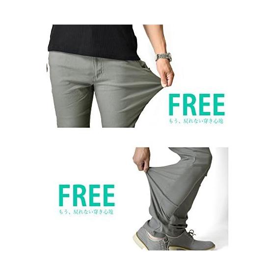[Aruge] Chinos, Stretch Pants, Golf Pants, Easy Pants, Tapered, Stretchable, Large Sizes, M L LL 3L / D2G