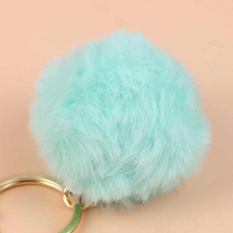 Cartoon Beflockter Schlüsselanhänger Plüschpuppenanhänger Niedliche Plüschpuppe Rucksackanhänger Spielzeug