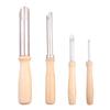 4 Pcs Pottery Sculpture Tools Round Punch Soft Pottery Useful Pottery & Ceramics Tools