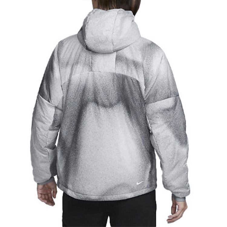 Nike ACG THERMA FIT Jackets Men's Gray Hooded Moderate Other DQ5784-065