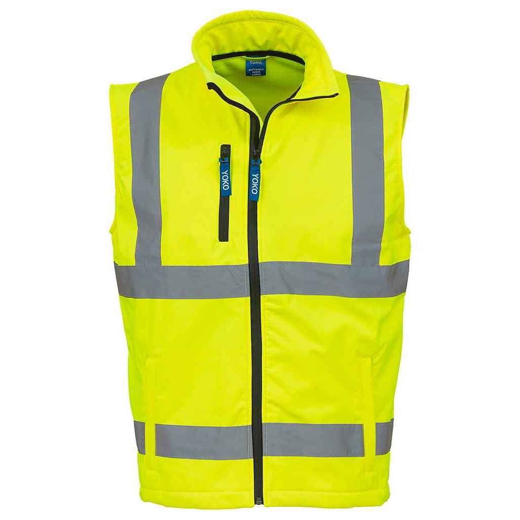 Yoko Unisex Adult Softshell Hi-Vis Vest