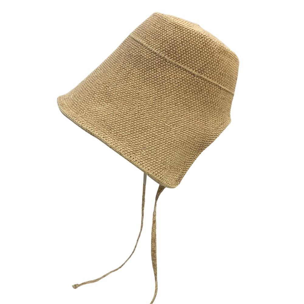 Sunshade Straw Hat Anti-UV Women Lady Girl Fisherman Hats Sun Visor Hats  Spring Summer Autumn