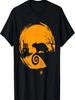 Rat Halloween Costume Creepy Horror Moon T-Shirt