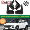 For Hyundai Tucson NX4 2010- Mudflaps Splash Guard Mud Flap Mudguards Front Rear Fender Flare Car Styling Accessories