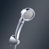 Three-Speed Handheld Booster Shower Head with Switch for Universal Rain Shower