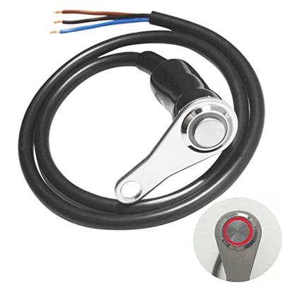1 x 12 V LED-Motorradschalter Ein-Aus-Scheinwerfer Nebelscheinwerfer Lenker verstellbare Halterung Schaltertaste 22 mm (7/8 Zoll)