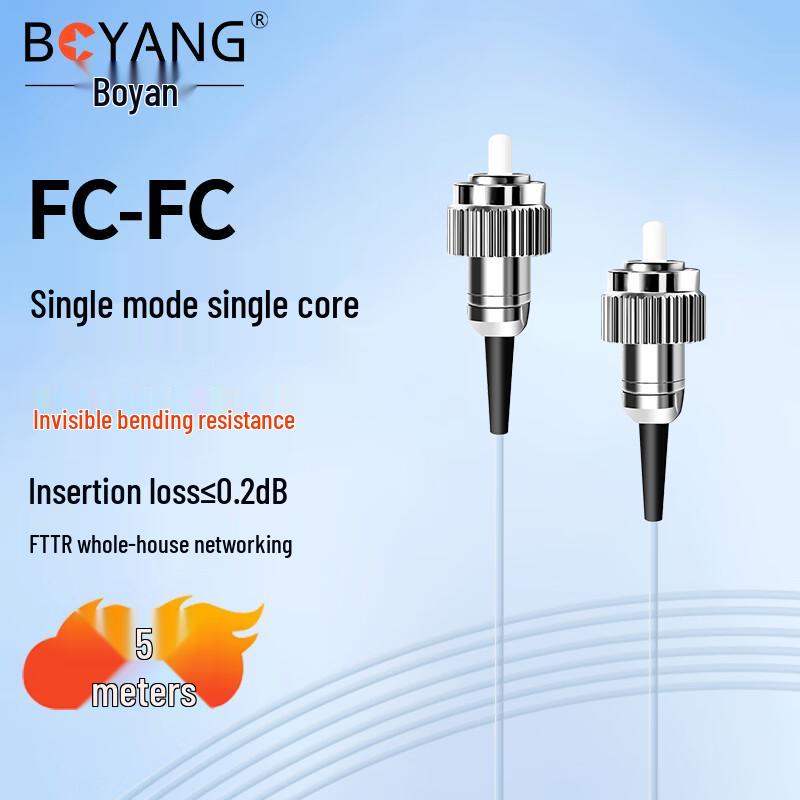 BOYANG Invisible FTTR Fiber Optic Cables & Corner Protectors