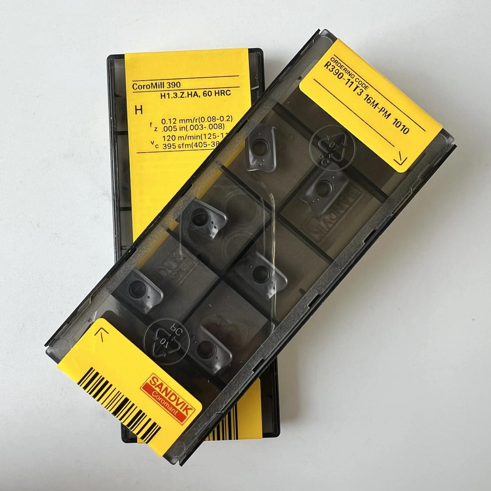 

Original Sandvik / R390-11T316M-PM 1010 /CNC lathe carbide blade tool 10 Pcs