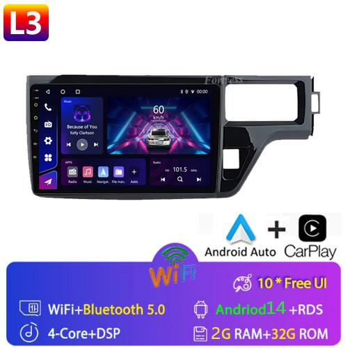 For Honda Stepwgn 5 2015 - 2021Right Hand Driver Car Radio Stereo Multimedia Player 5G GPS Navigation High-performance CPU 2din
