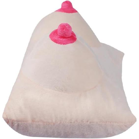 Ibluelover Boobs Breasts Pillow Cushion Soft Plush Sleep Pillow for Neck and Shoulder Funny Chest Pillow Gifts for Couples