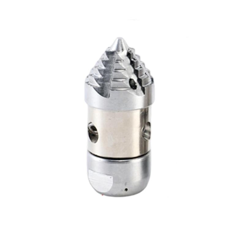 Highly-Pressure Rotary Sewer Jetting Nozzle G3/8 Thread 15L-70l/Mins Flow Option for High Efficiency Drain Cleaning