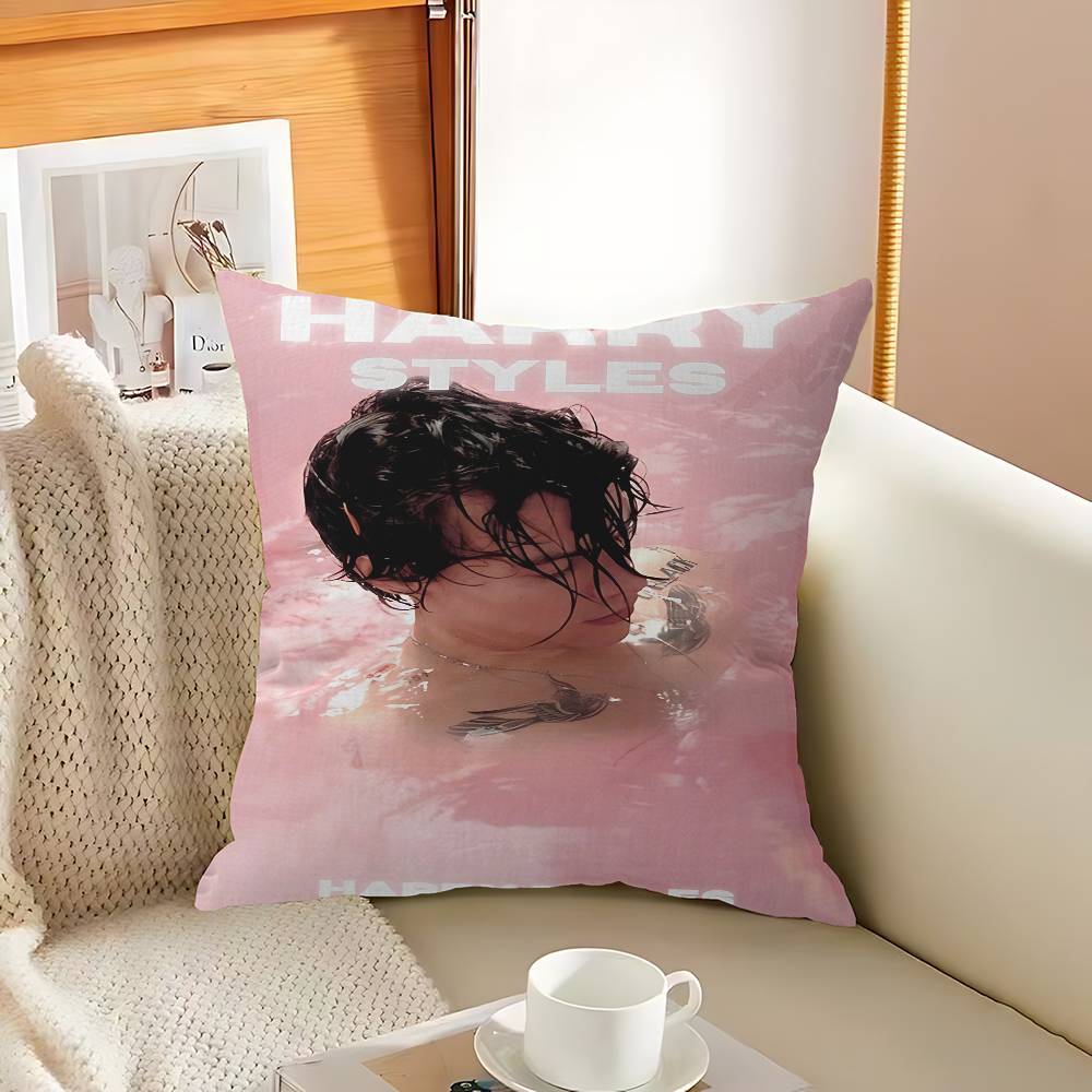 Singer H-Harrys S-Styles Cushion Cover Pillow Cover Decor Pillowcase Printed Cushion Case For Couch