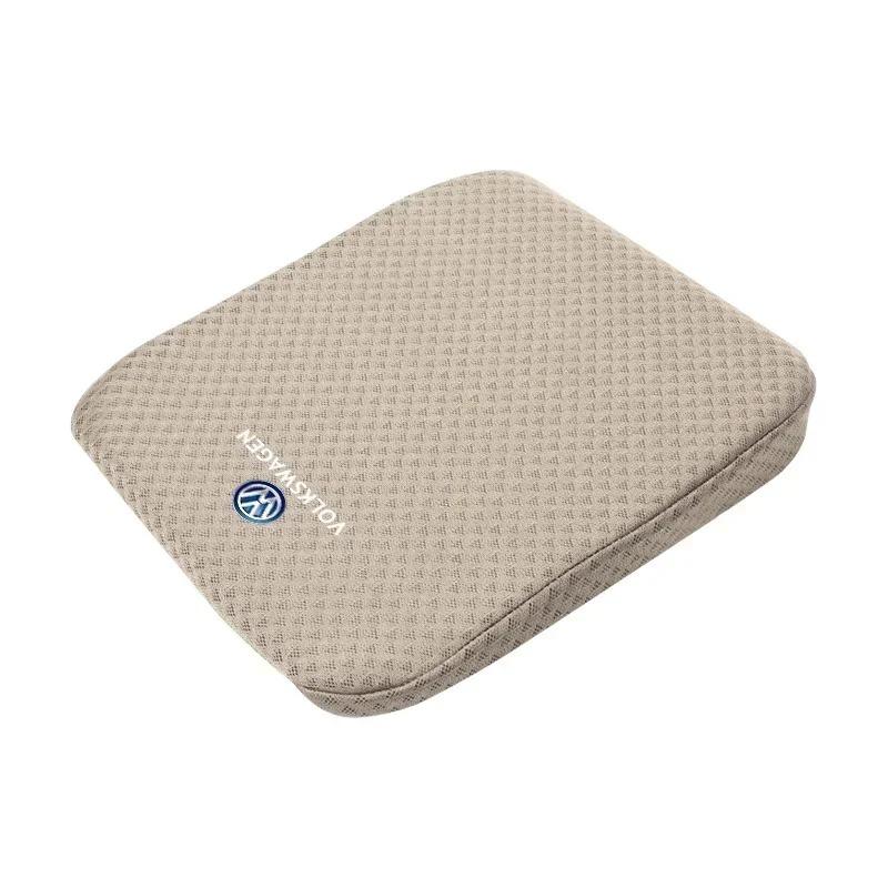 Car Accessories Ice Silk Seat Breathable Height Increasing Pad The For VW GTI Polo Golf 5 6 Passat B5 B3 Scirocco Tiguan Jetta