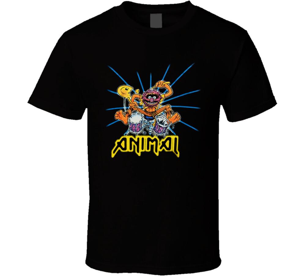 Animal Muppets Drummer Rock T Shirt S