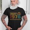 Custom 50th Birthday Retro Shirt, 1976 Birthday Shirt Gift, 50 Year Birthday Shirt, Fifties Bday Tee, Limited Edition Tee, Dad Birthday Gift