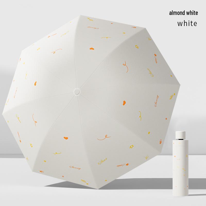 Premium Black UV-Resistant Dual-Purpose Women's Umbrella & Parasol