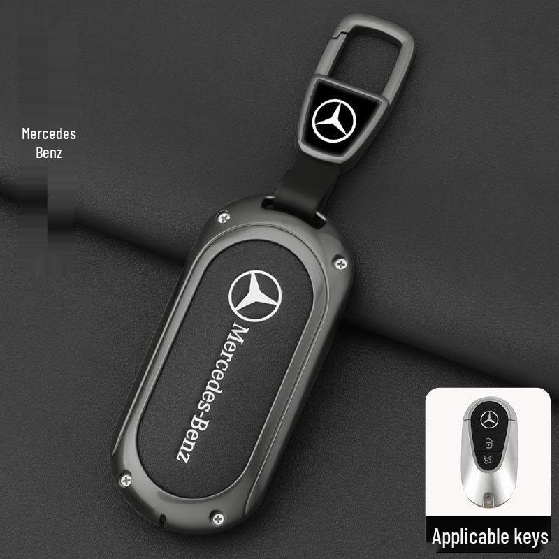 Mercedes Key Case for E300L, C260L, GLC300L, C200L, A200L, GLA, GLB, GLE Models