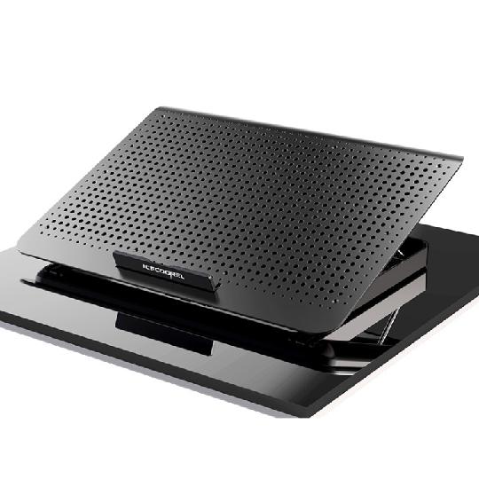 Silent Aluminum Alloy Cooling Pad for Laptop and Tablet