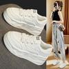Popular women's shoes autumn and winter new thick-soled heightening little white shoes women's sports and leisure classic versatile purple board shoes