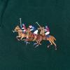 Polo Ralph Lauren Embroidered Printed Short Sleeve Polo Shirt Men Tops Green 710814437-005