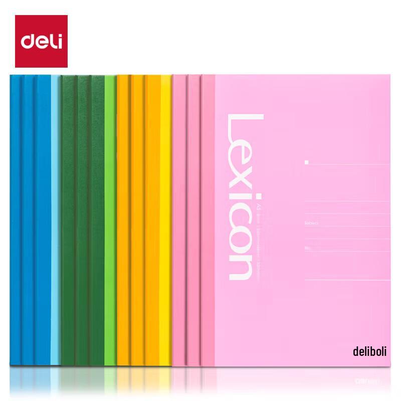 Deli A5 Glued Soft Cover Notebook Set
