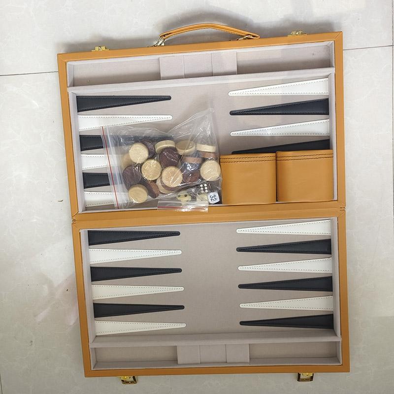 

Деревянная доска для нард 15 дюймов Набор для игры в шахматы