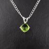 Peridot Gemstone 925 Sterling Silver Jewelry Handmade Women Gift Pendant 0.93'' PP-62-10