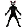 99 Nights In The Forests Black Cat Cosplay Jumpsuit Party Costume Polyester Jumpsuit Mask Halloween Bodysuit Show Clothes