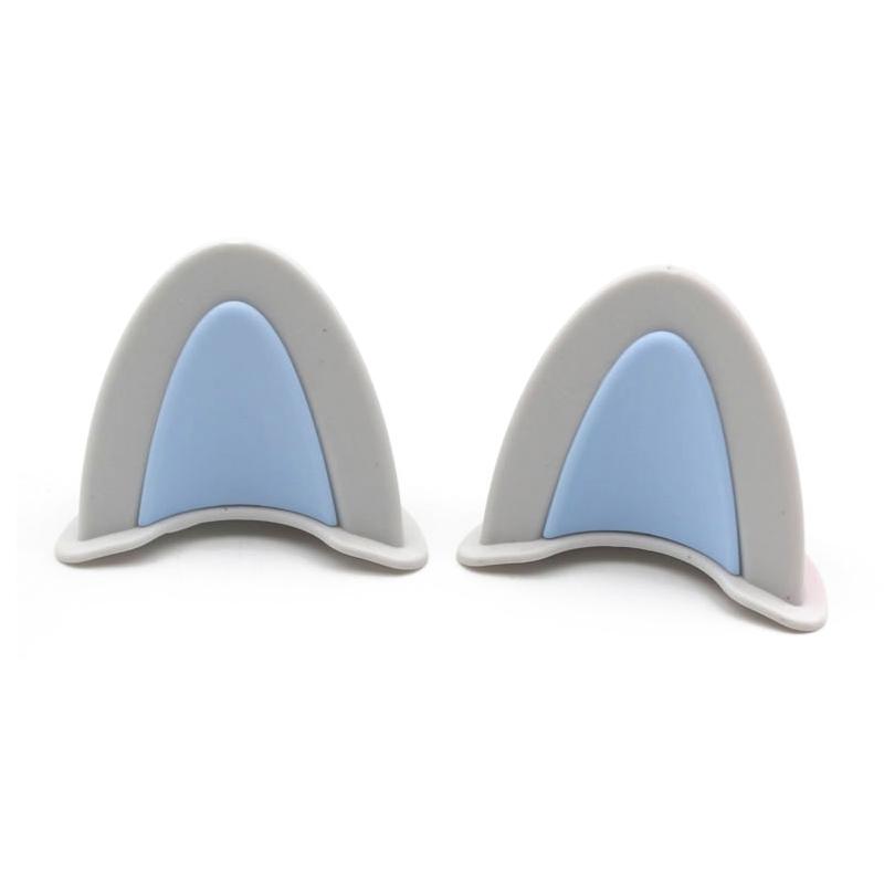 2 ks kočičí uši dekorace na helmu motocyklové elektrické samolepky dekorace roztomilé vícebarevné motocyklové helmy příslušenství univerzální