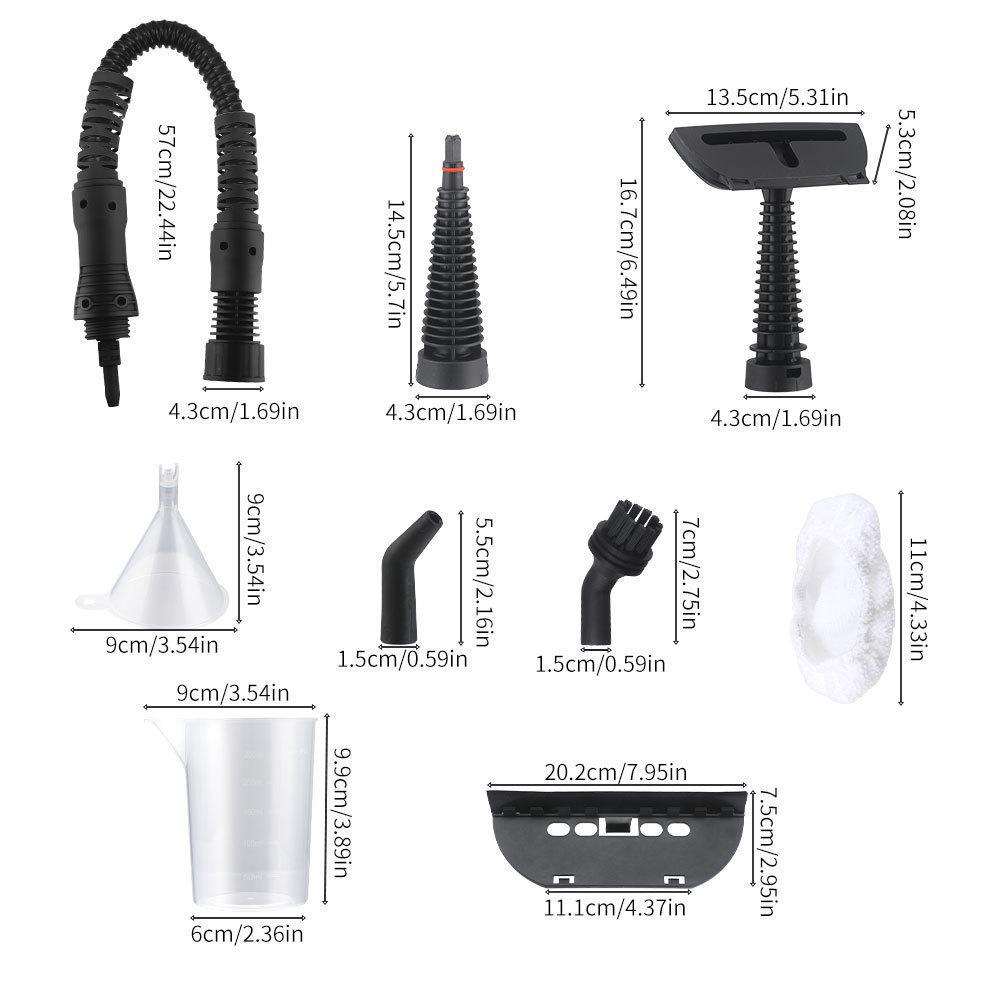 High-Pressure High-Temperature Steam Cleaner for Kitchen, Air Conditioner, Range Hood, Car, and Home Disinfection.