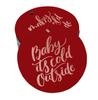Inkdotpot Real Gold Foil Baby It's Cold Outside Baby Shower Tags Favor Hang Paper Tags 100