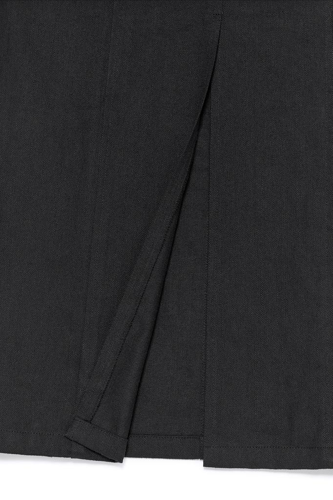 Current Sheer Mix Maxi Skirt [Black]