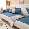 Japanese Style Sofa Cushion Four Seasons Universal Non-Slip Simple Modern Winter Corduroy Seat Cover Cover Cloth
