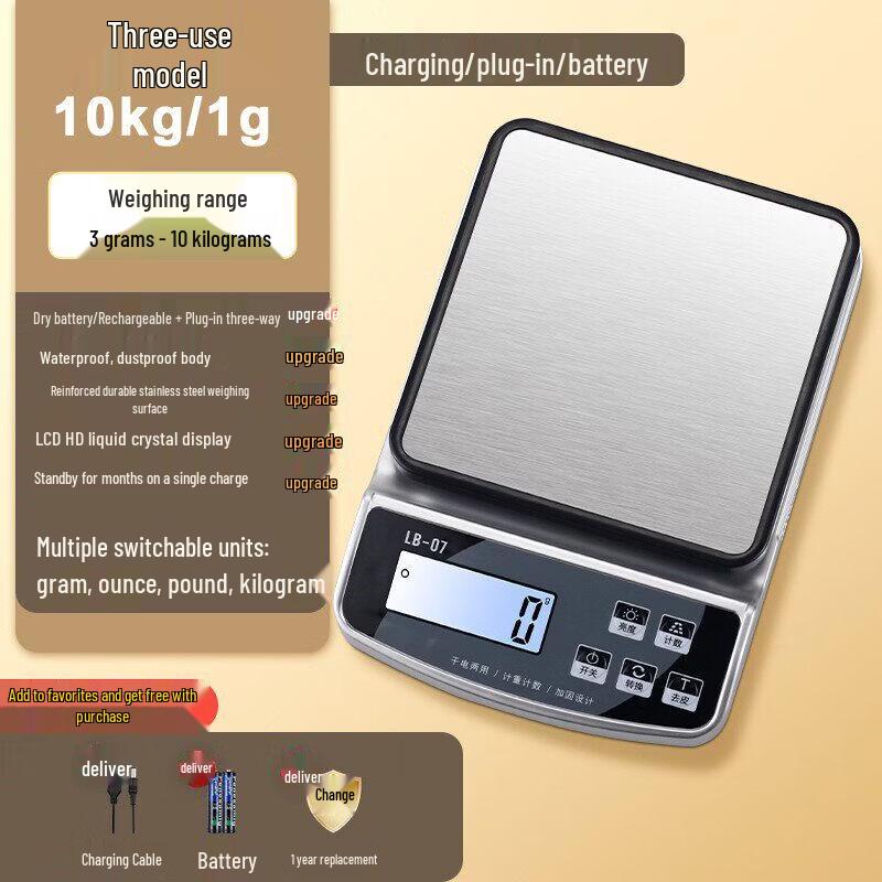 Ruhan Waterproof Kitchen Scale
