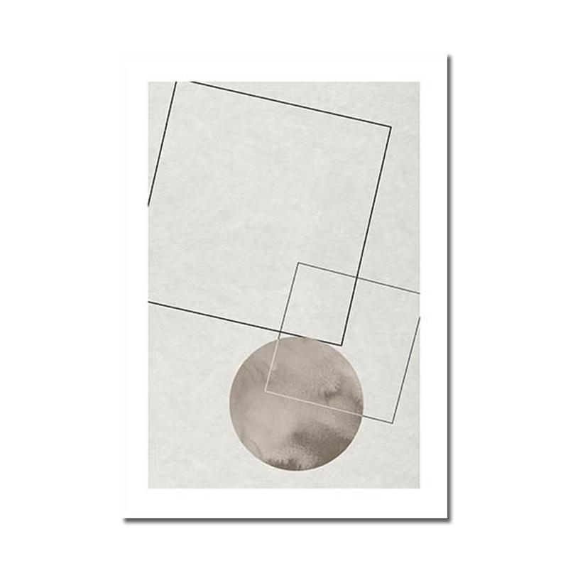 Moderní abstraktní plakát Line Art Malba Minimalistický plátno Plakát a tisk Nordic Picture Domácí dekorace obývacího pokoje