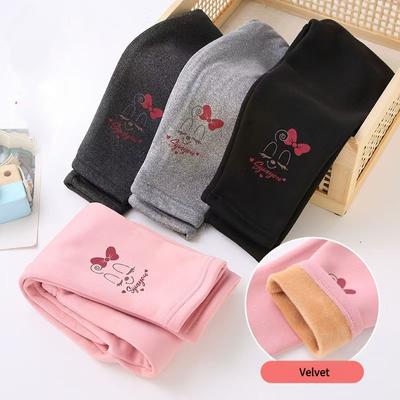 Girls Clothing Children Leggings Autumn Clothes Outer Wear Velvet Kids Legging Winter Thicken Pants