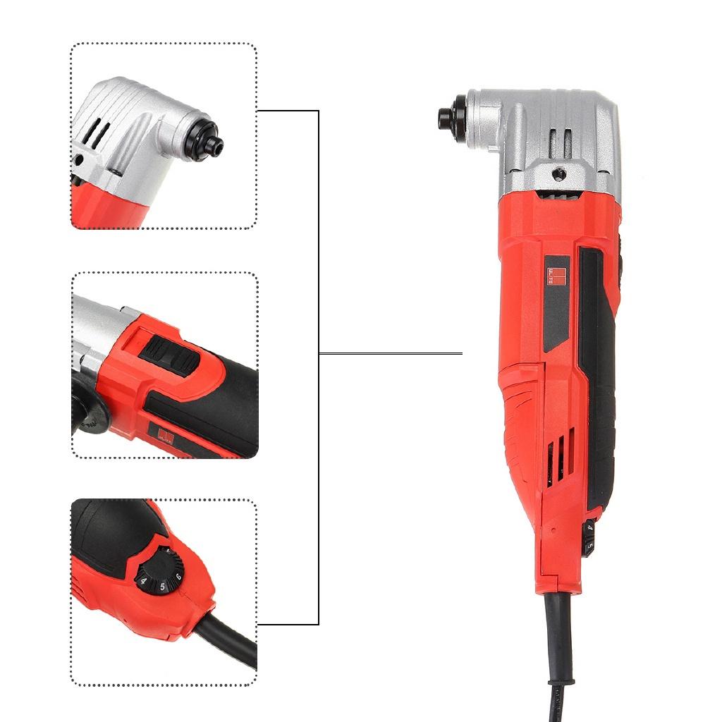 6 Variable Speed Sander Swing Tool Set Cutting Machine 720W Multi-Purpose Oscillating Polishing Trimming Tools 220V