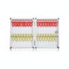 MountedfixedMounted Key Holder Sturdy Cylinder Lockable Cabinet Large Capacity Security Container