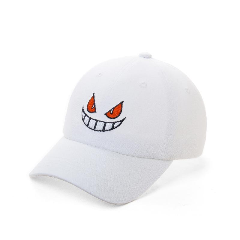 Baseball Stitching Embroidered Eyes Cartoon Neutral Gender Women Men For Caps Outdoor Adjustable Spring And Autumn Casual Sunscreen Hat