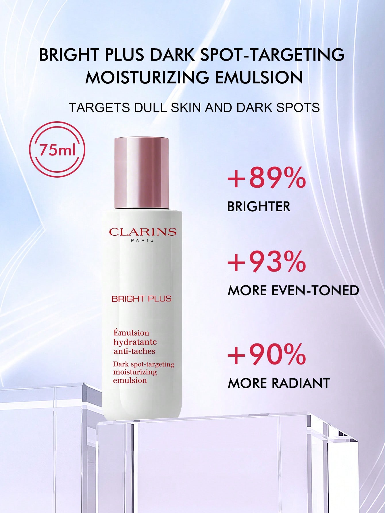 Clarins Brightening & Dark Spot Moisturizing Emulsion 75ml / 2.54 Fl Oz 75ml