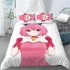New 3D Anime Kawaii Girls Tokyo.Mew.Mew Bedding Set Printed With Pillowcase Bed Duvet Cover Soft Queen King Size Bedclothes Home
