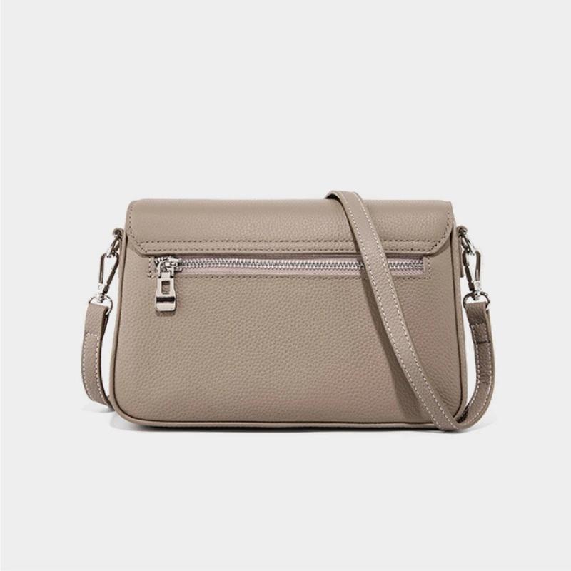 Women's Genuine Leather Handbag New Versatile Ladies' Small Underarm Square Bag High Quality Versatile Solid Shoulder Bag
