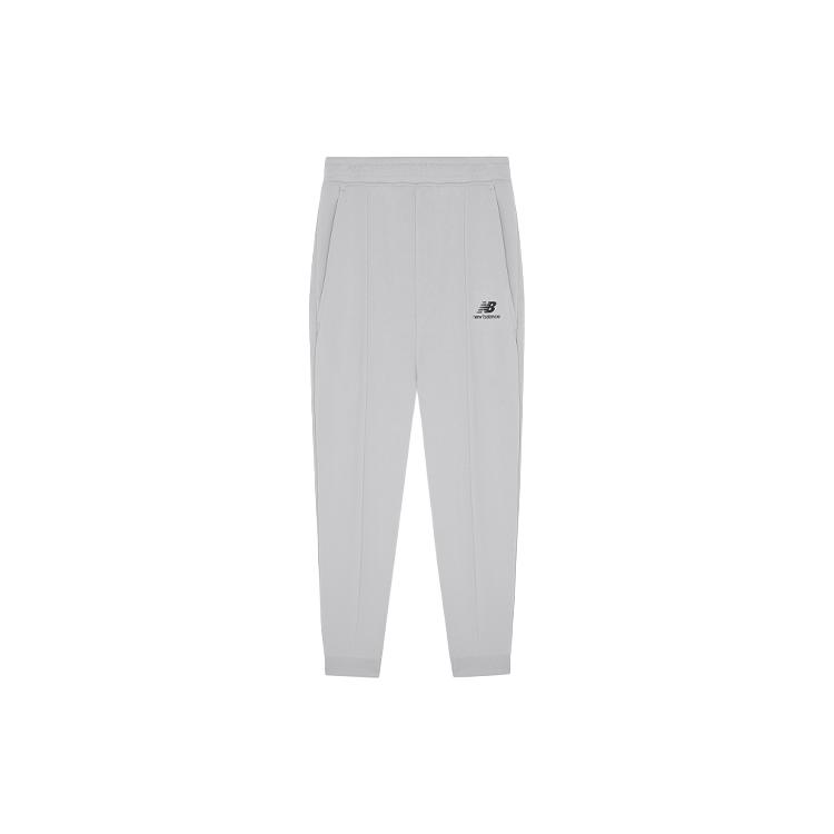 New Balance Мужские вязаные спортивные штаны Серые Умеренно зауженные Брюки AMP11313-OGR