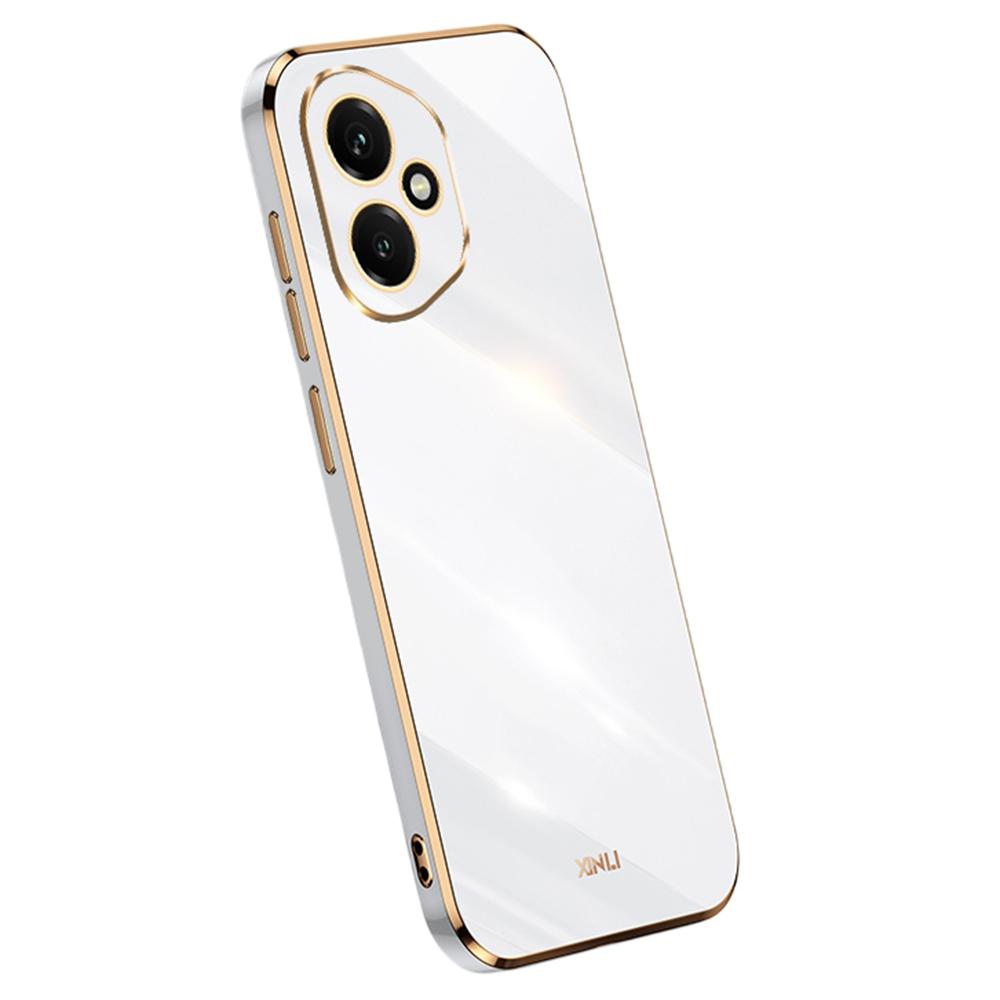 XINLI For Honor 400 5G (Global) Case TPU Phone Cover with Electroplating Frame