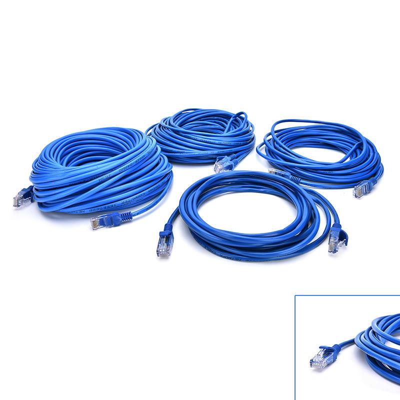 16 m Cat5e-Ethernet-Patchkabel, RJ45-Computernetzwerkkabel, RJ45-Ethern